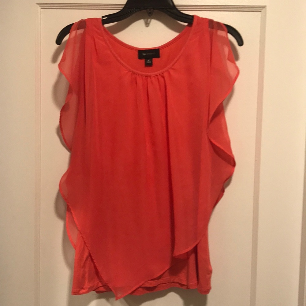 Pink blouse great for work or going out!